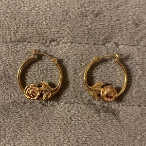 Rose Earrings